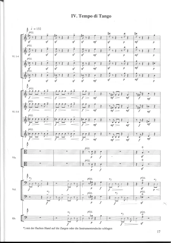 Bertold Hummel: Kaleidoscope for Strings, Op. 104, No. 4 (sheet music)