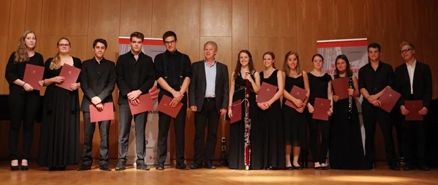 Winners of the Hindemith Ensemble Competition with Martin Hummel 