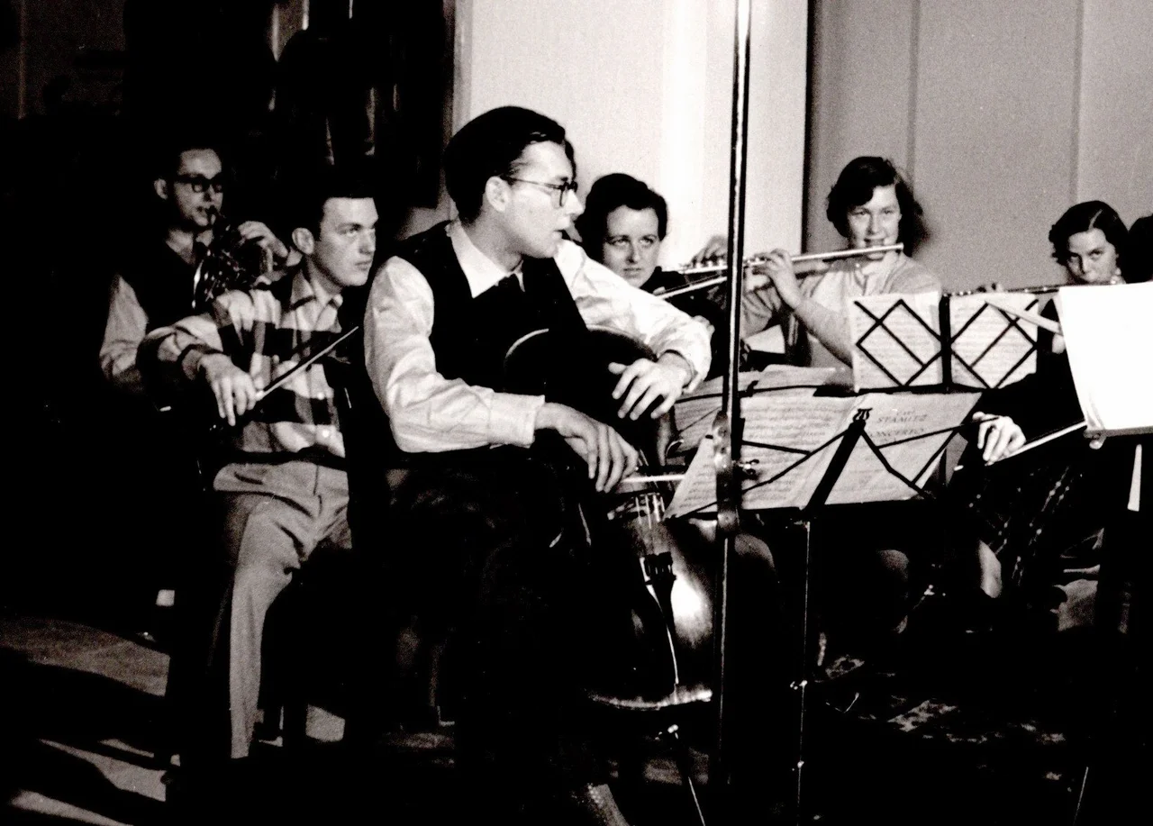 B. Hummel as soloist, Freiburg 1951