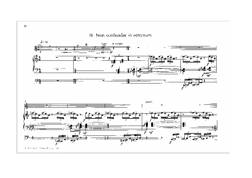 Bertold Hummel: Invocationes, Op. 68a, No. 3 (sheet music)
