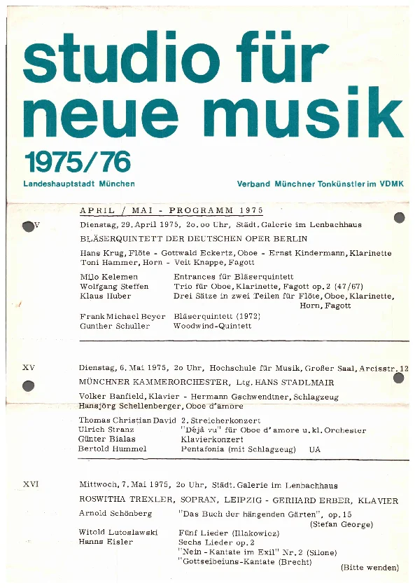 Programm der UA op. 53a