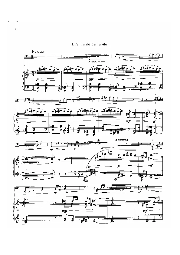 Bertold Hummel : Sonatine, op. 52a, n° 2 (partition)