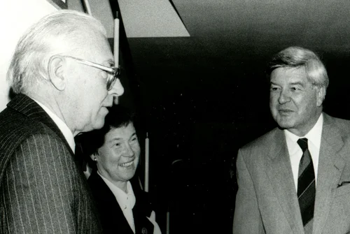 Bertold Hummel, Adelheid und Hans Maier, München 20. November 1990