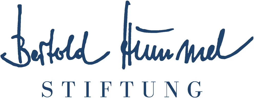 Logo de la Fondation Bertold Hummel, avec deux signatures.