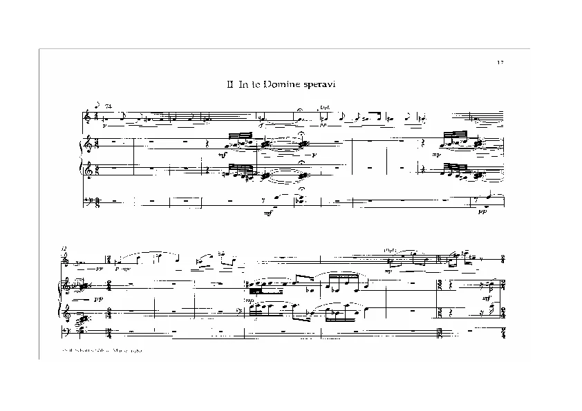 Bertold Hummel: Invocationes, Op. 68a, No. 2 (sheet music)