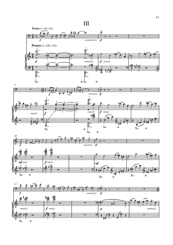 Bertold Hummel: op. 11a, 3 (Noten)