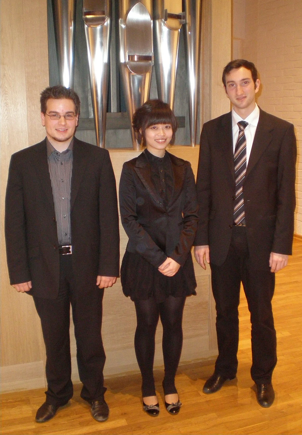 v.l.: Johannes Sieber / Sul Bi Yi / Christian Drengk