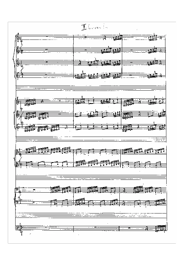 Bertold Hummel: Klangfarben, op. 75c, 2 (Noten)