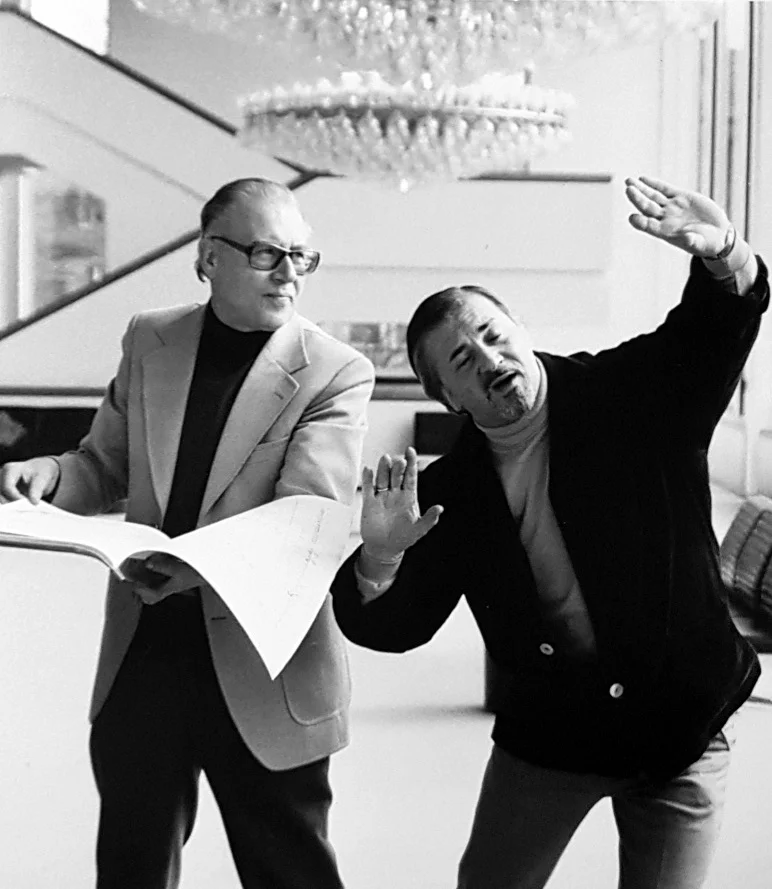 Klaus Meyer and Bertold Hummel, Würzburg Municipal Theatre, 1975
