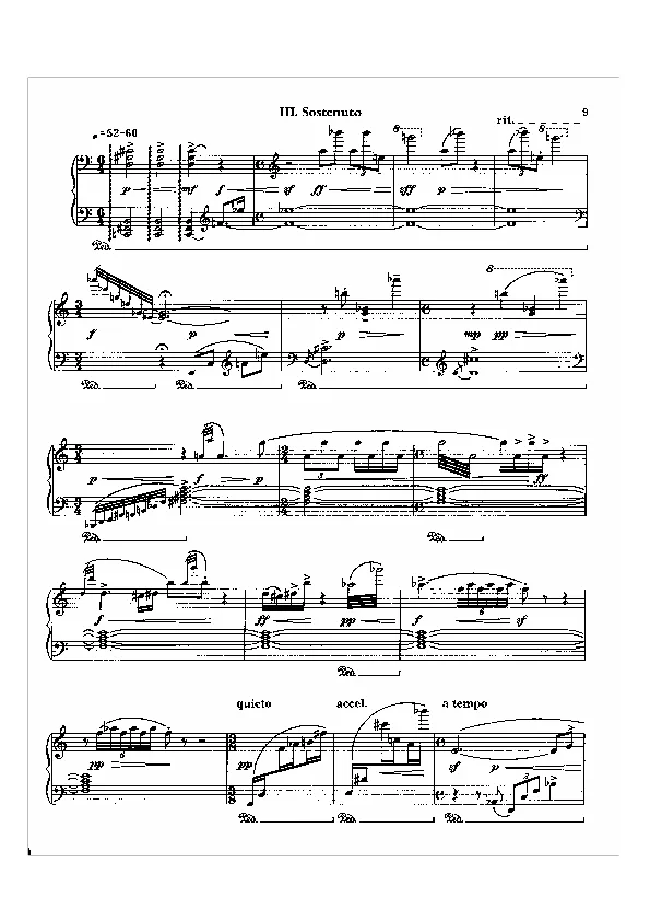 Bertold Hummel: 3 Piano Pieces, Op. 83, No. 3 (sheet music)