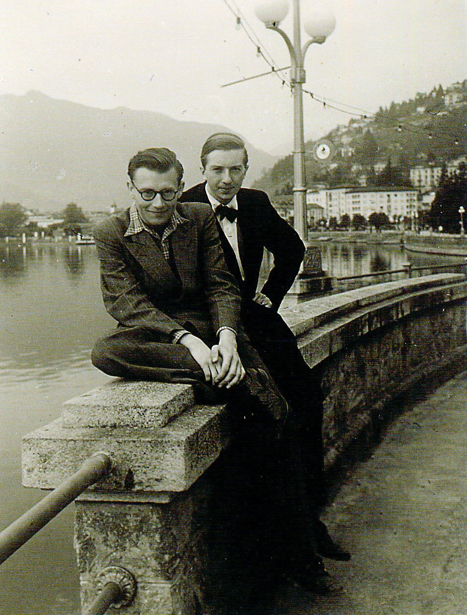 Bertold Hummel et Günther Wich, années 1950