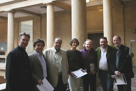 Photo de groupe du jury du concours Bertold Hummel à Munich, en 2007.