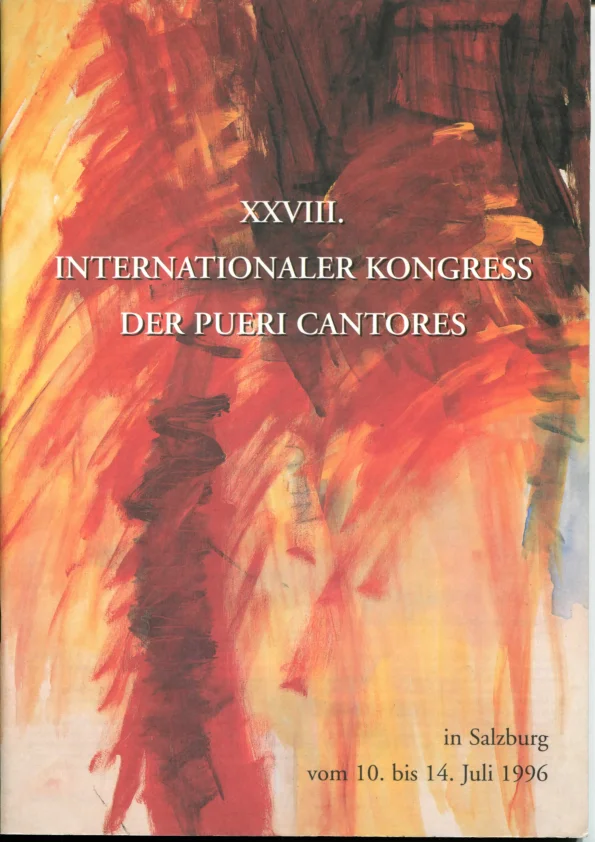 Bertold Hummel: Missa laudate pueri, Op. 98b, programme for the world premiere