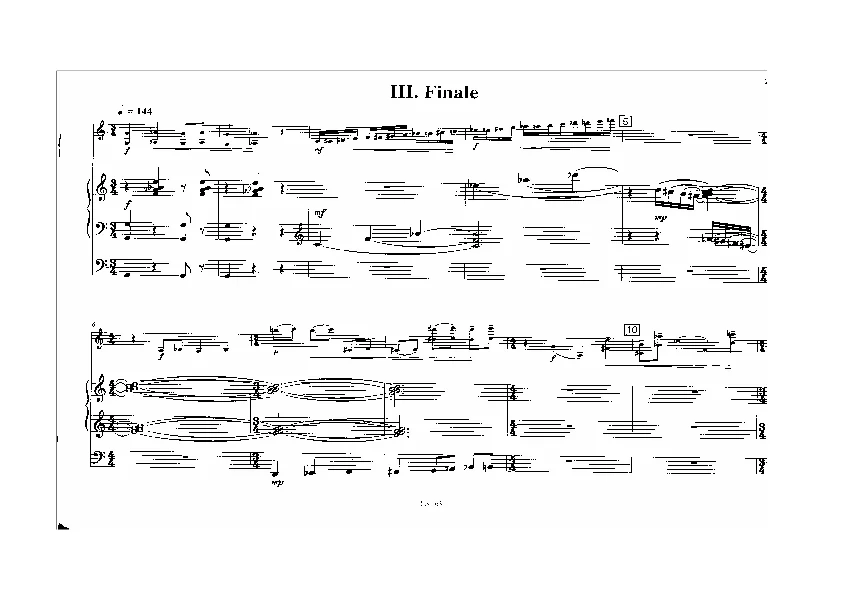 Bertold Hummel: Dialogues, Op. 63, No. 3 (sheet music)