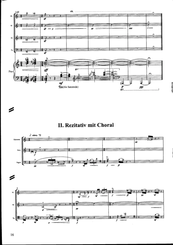 Bertold Hummel: Quintett, op. 106, 2 (Noten)