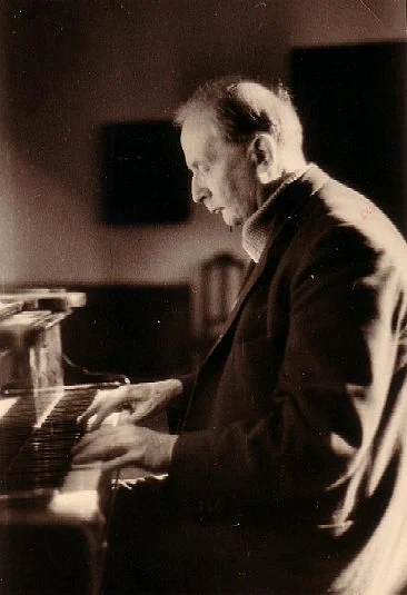 Julius Weismann (Foto: Wieland Wagner-Bayreuth, 21.1.1950)