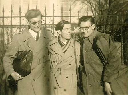 The Maas Trio: Friedrich Zehm – Emil Maas – Bertold Hummel, c. 1949

