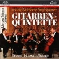 Concertante music for guitar and string quartet 