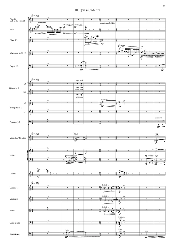 Bertold Hummel: Op. 23a, No. 3 (sheet music)