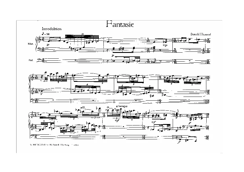 Bertold Hummel: op. 25, 1 (Noten)