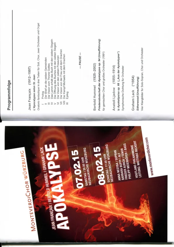 Programme de l'UA op. 94