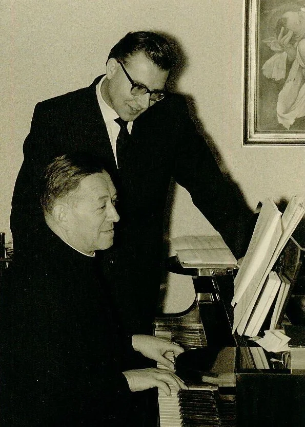 Franz Stemmer and Bertold Hummel, Freiburg 1962