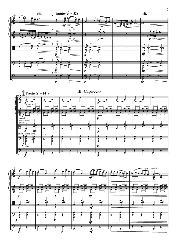Bertold Hummel : Op. 19b, n° 3 (partition)