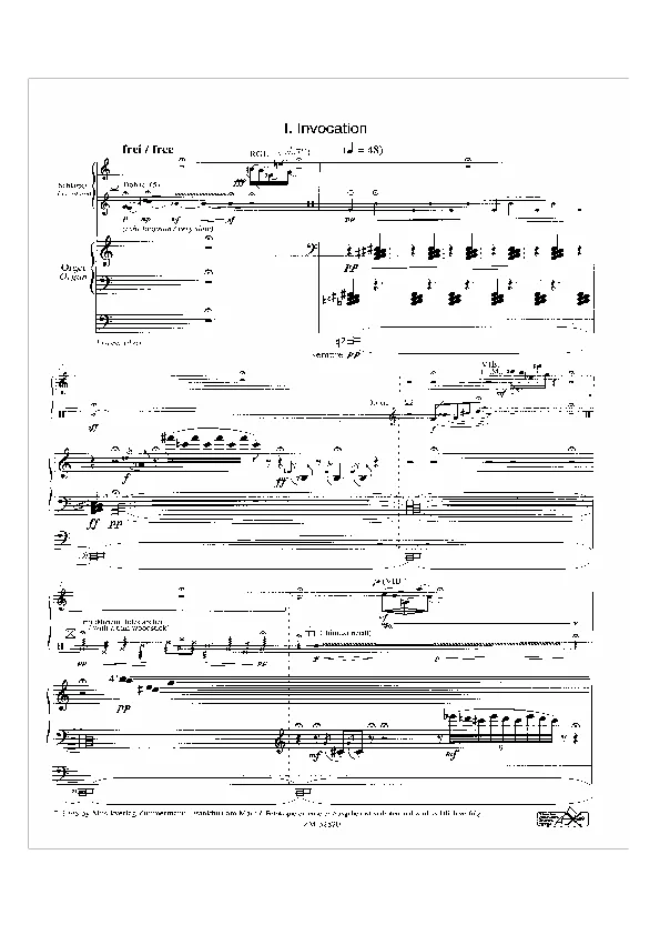 Bertold Hummel: in honorem für Orgel und Schlagzeug, op. 98a, 1 (Noten)
