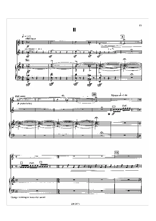 Bertold Hummel: Trio, op. 82a, 2 (Noten)