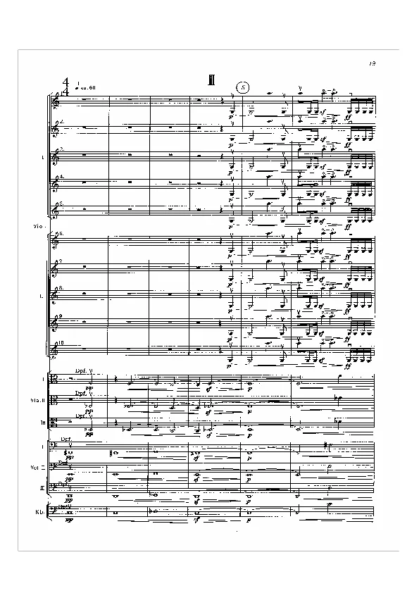 Bertold Hummel : Figures sonores, op. 43, n° 3 (partition)