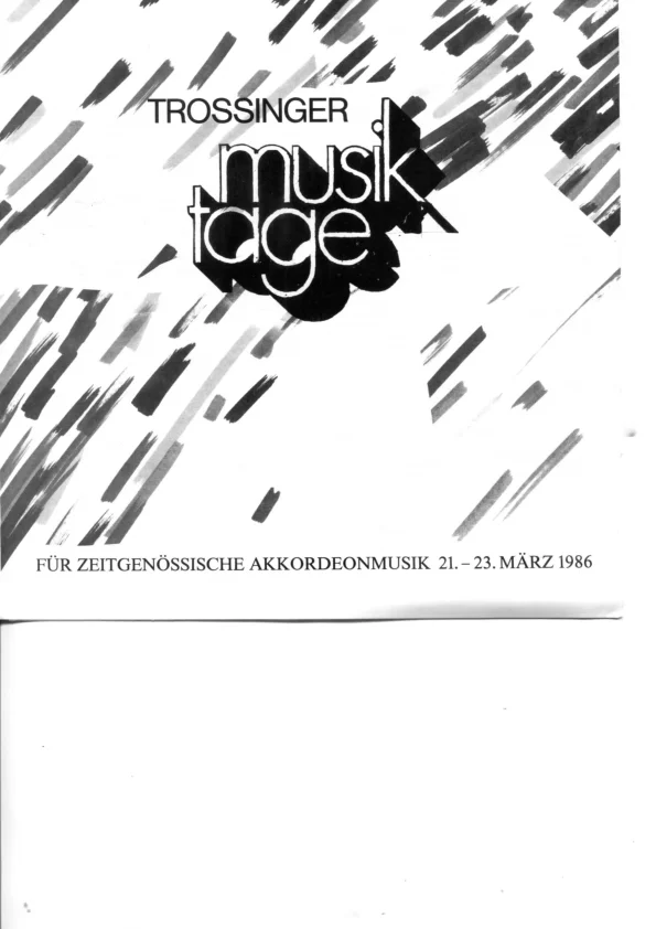 Programme de l'UA op. 85a