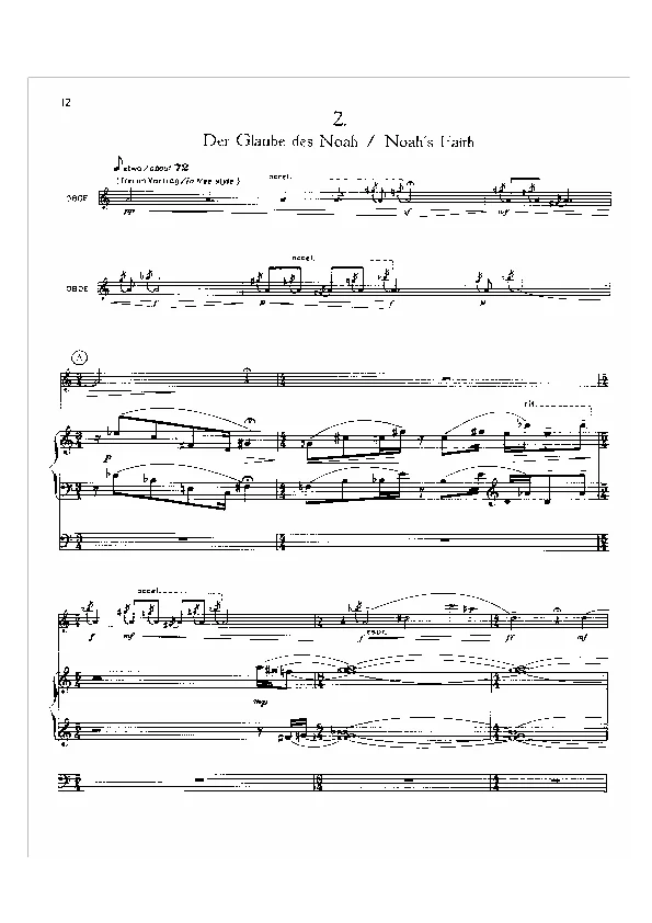 Bertold Hummel: Biblische Szenen, op. 45, 2 (Noten)