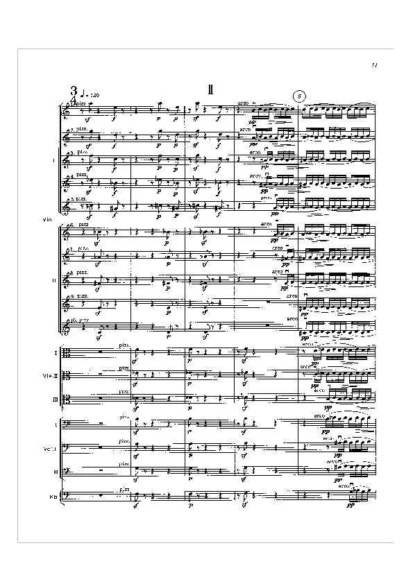 Bertold Hummel : Figures sonores, op. 43, n° 2 (partition)
