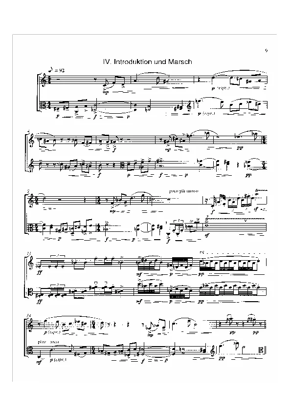 Bertold Hummel: Divertimento, Op. 62b, No. 4 (sheet music)