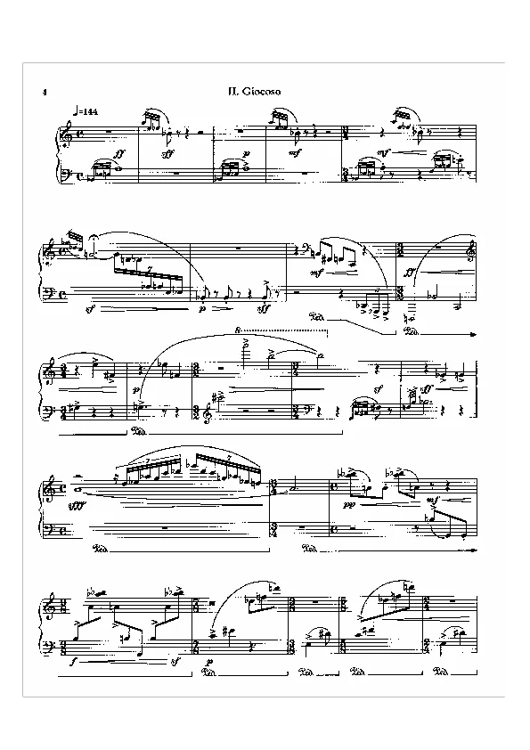 Bertold Hummel: 3 Piano Pieces, Op. 83, No. 2 (sheet music)
