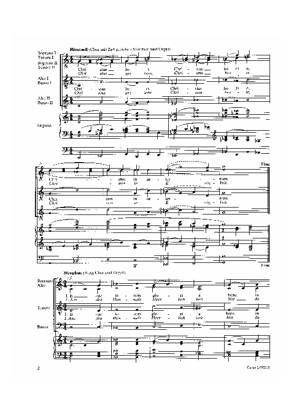 Bertold Hummel: Christus heri für Chor, op. 103h (Noten)