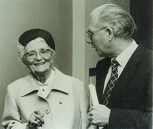 Lotte Kliebert und Bertold Hummel, Würzburg 1975