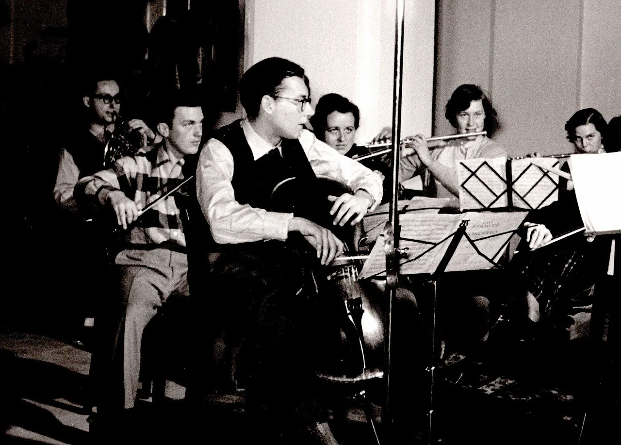 B. Hummel en tant que soliste, Fribourg 1951