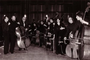 Op. 66 in Frankfurt 1979 (links: Claus Kühnl, Günther Klaus, Bertold Hummel)